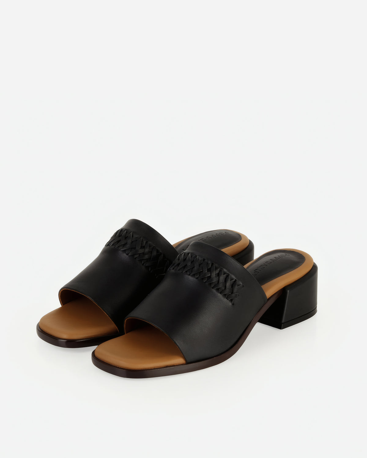 The Bohème Heeled Sandal Black