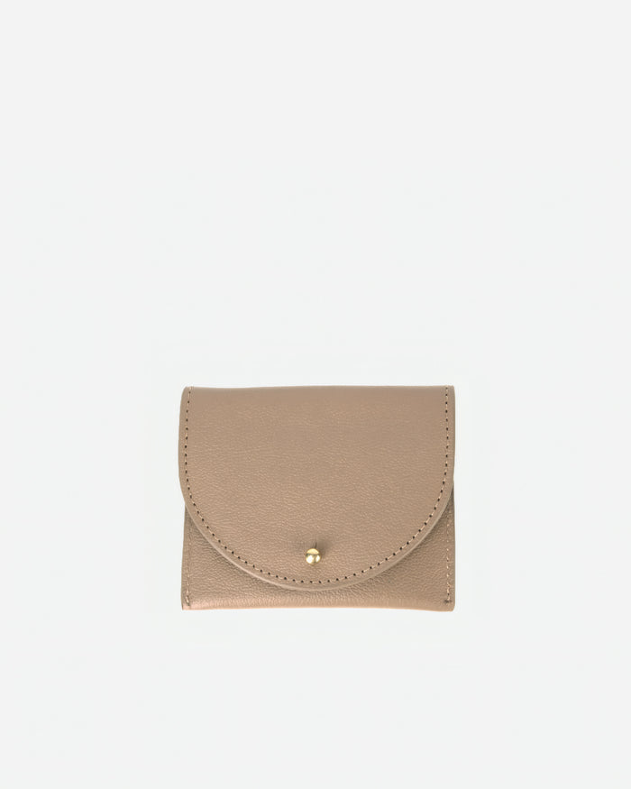 The Cardholder Biscotti Micro Pebble