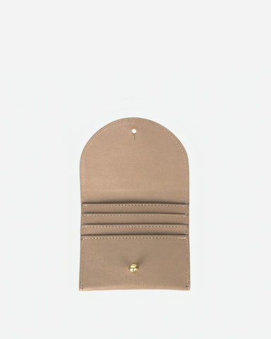 The Cardholder Biscotti Micro Pebble