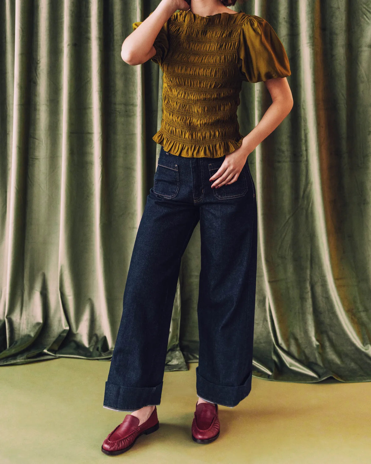The Laid Back Loafer Resort Red