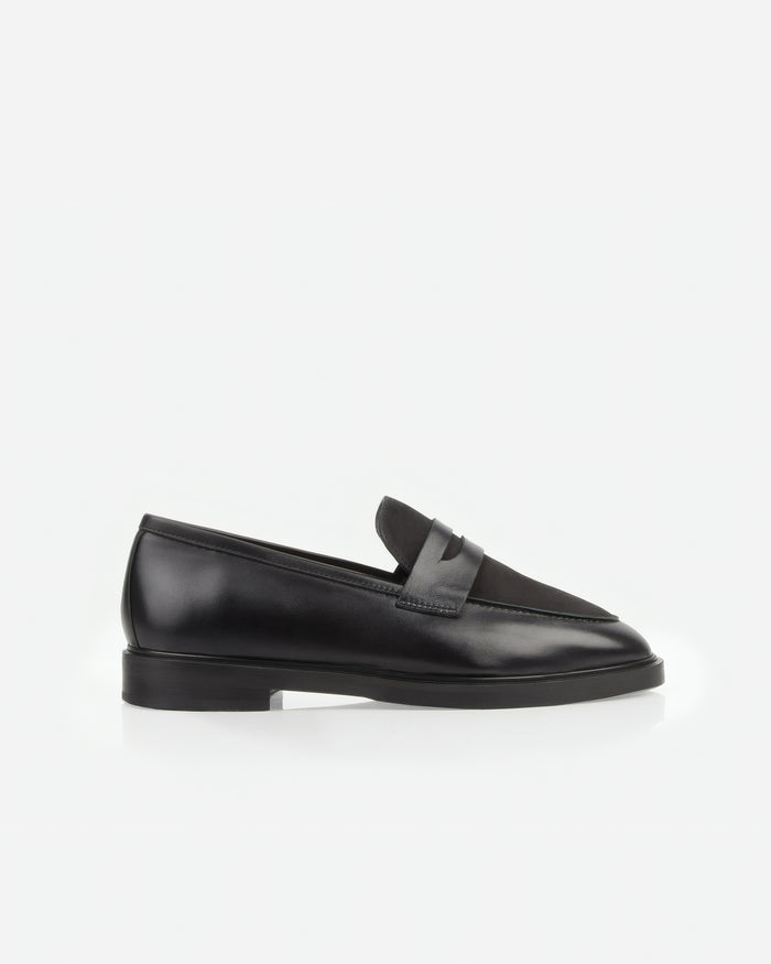 The Milan Loafer Black