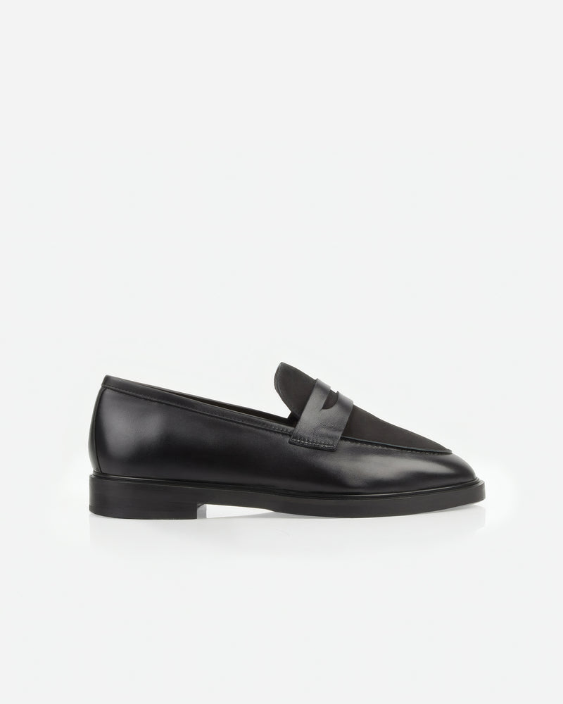 The Milan Loafer Black