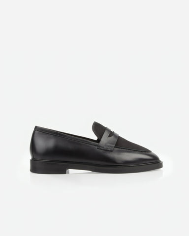 The Milan Loafer Black