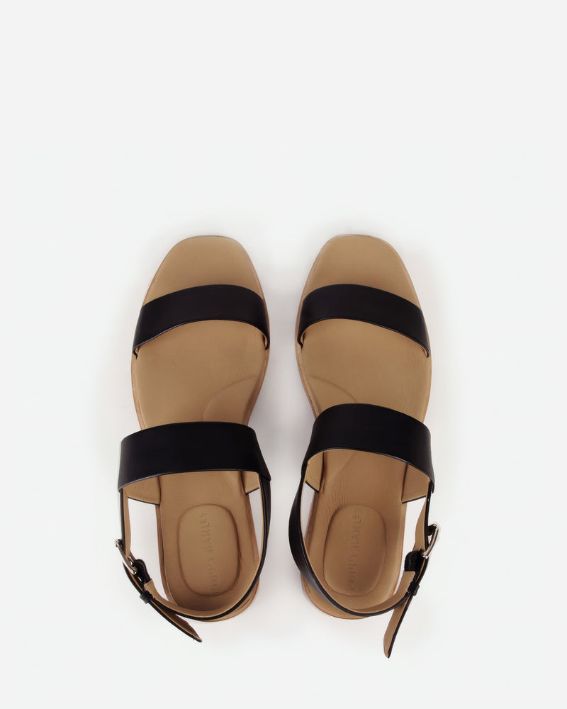 The Patio Sandal Black