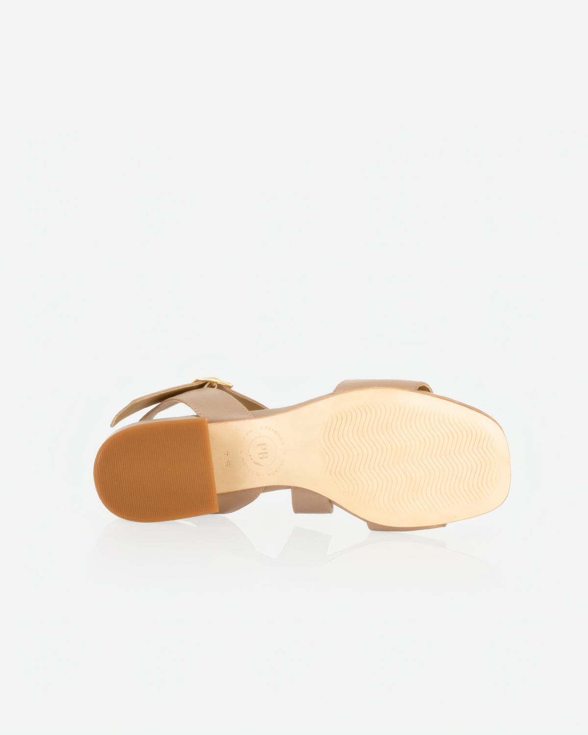 The Soirée Heeled Sandal Biscotti