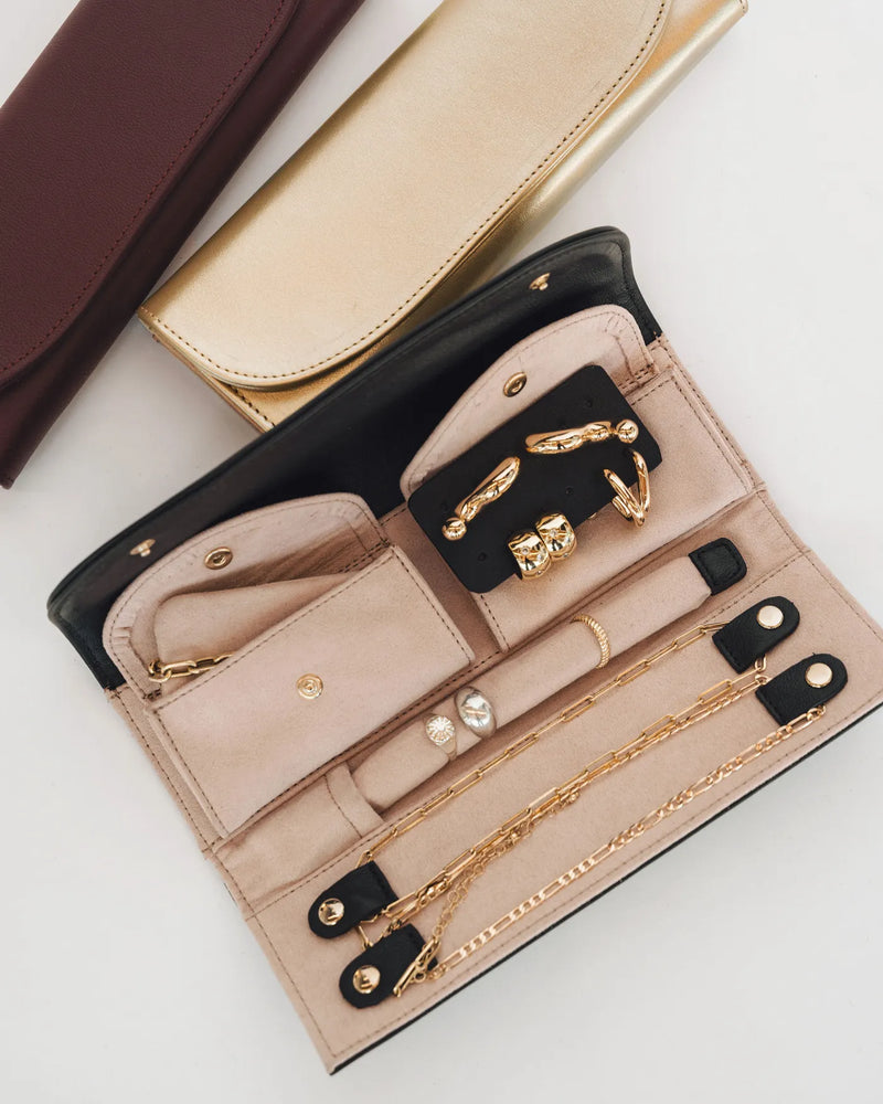 The Travel Jewelry Case Biscotti