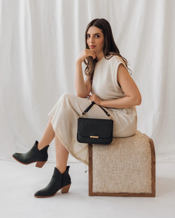 The Two Point Five Ankle Boot Black Water Resistant