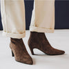 The Toujours Boot Ash Brown Suede