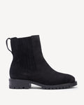 The Trestle Boot Black Water Resistant Suede
