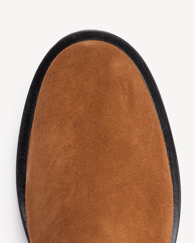 The Trestle Boot Brown Sugar Water Resistant Suede