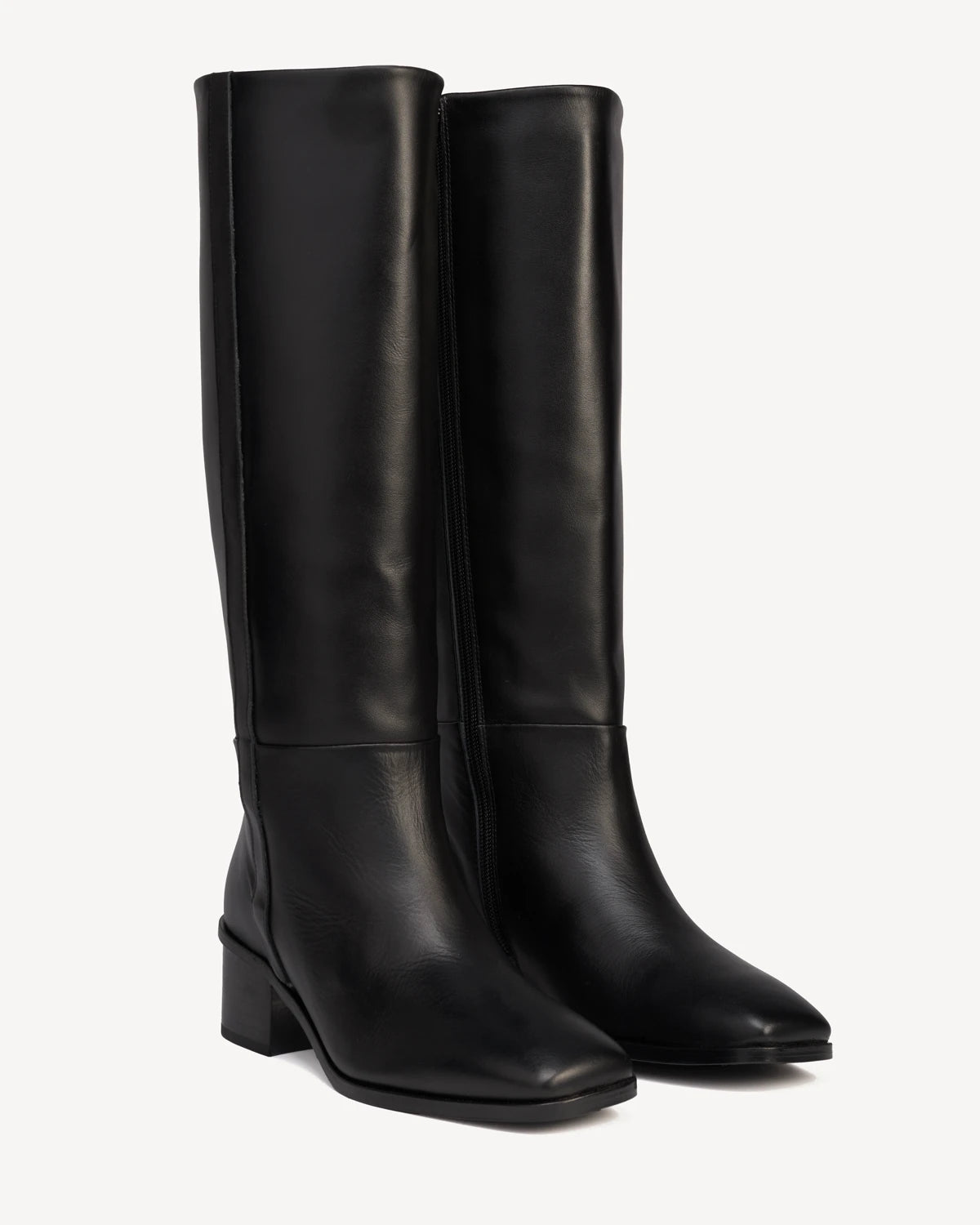 The Twiggy Tall Boot Black