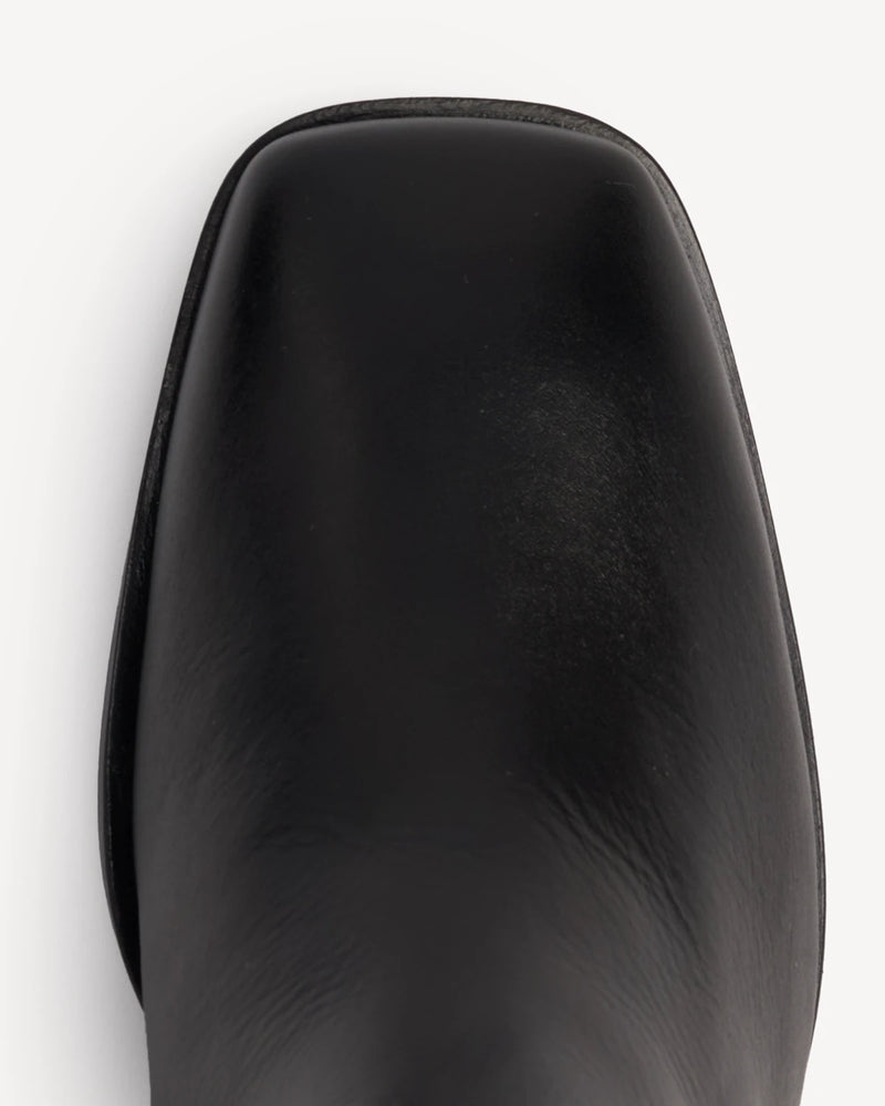 The Twiggy Tall Boot Black