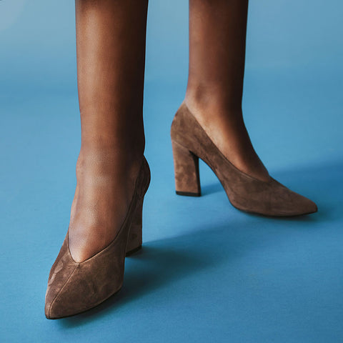 Buy Brown Heeled Shoes for Women by AJIO Online | Ajio.com