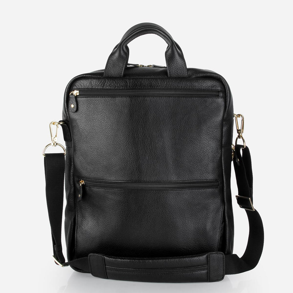 Backpack Black Black Nubuck Poppy Barley