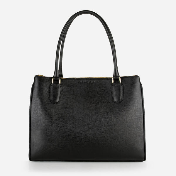 The Co-Worker Tote Black Pebble – Poppy Barley