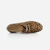 The Eyelet Oxford - leopard print nubuck causal laced womens shoe - Poppy Barley