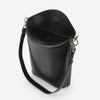The Fold-Top Bucket Bag Black