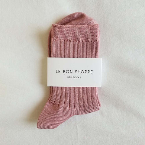 Le Bon Shoppe Her Socks Desert Rose