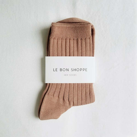 Le Bon Shoppe Her Socks Nude Peach
