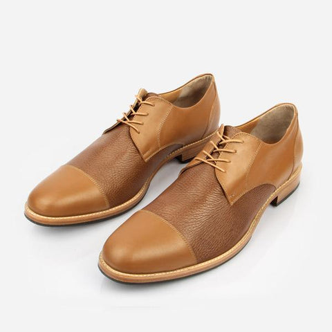 The Jasper Derby Tan Made To Order