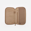 The Four Person Family Passport Holder Biscotti Pebble