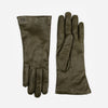 The Sleek Leather Glove Olive