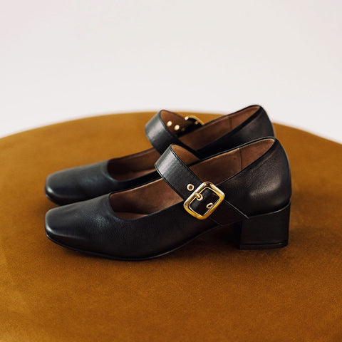 The Buckle-Up Mary Jane Black
