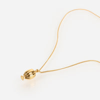The Poppy Pod Necklace Gold